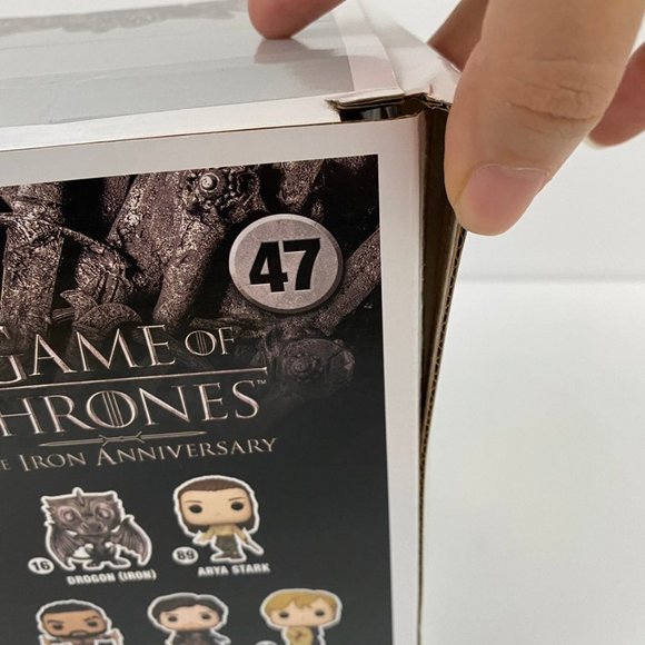 Funko Pop Game of Thrones Rhaegal Iron Figure #47 - Picture 5 of 8
